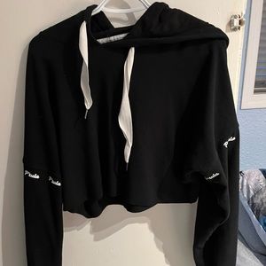 Cropped hoody